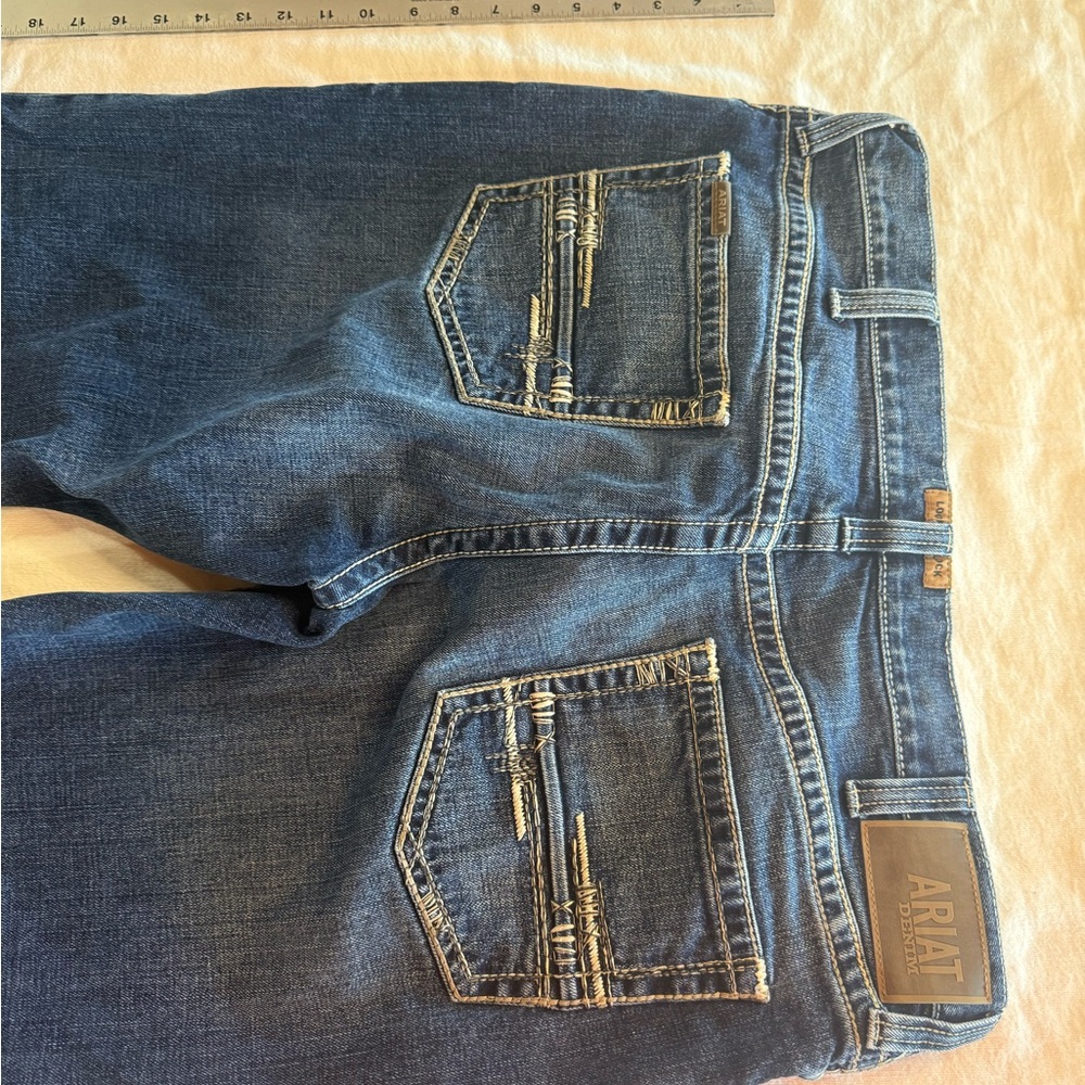 Men’s Ariat M4 Relaxed Boot Cut Jeans 36x30 like new - Picture 6 of 8